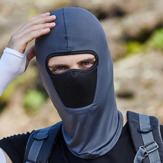 CN Outdoor UV Face Mask Gaiter For Hiking And Cycling