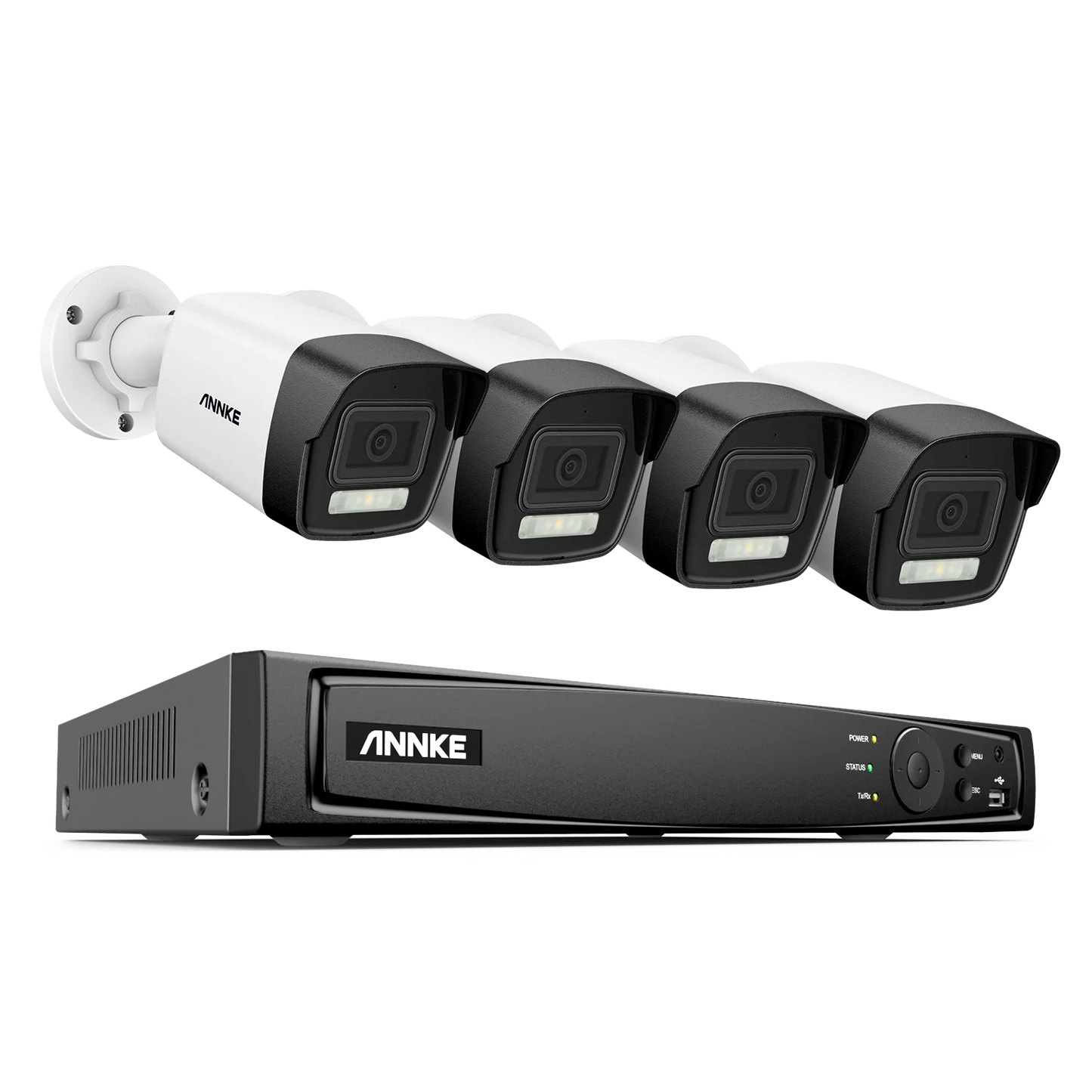 ANNKE 8 Channel 4K PoE NVR Security System With Cameras