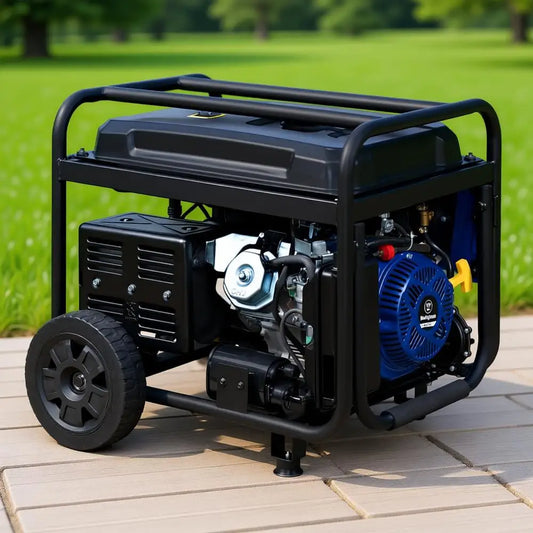 12500W Dual Fuel Portable Home Backup Generator With Remote Start
