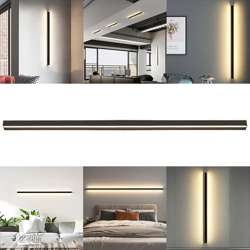 LED Wall Light Long Strip For Indoor Bedroom And Outdoor