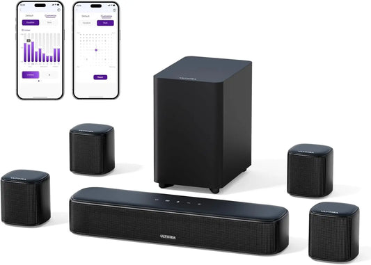 Virtual Surround Sound Bar For Smart TV With App Control