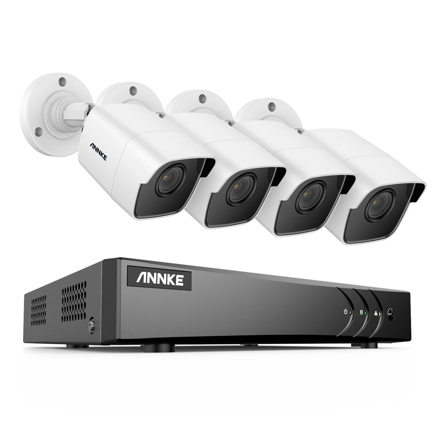 ANNKE H265 5MP Lite 8 Channel DVR CCTV Security System With 8 Outdoor Cameras