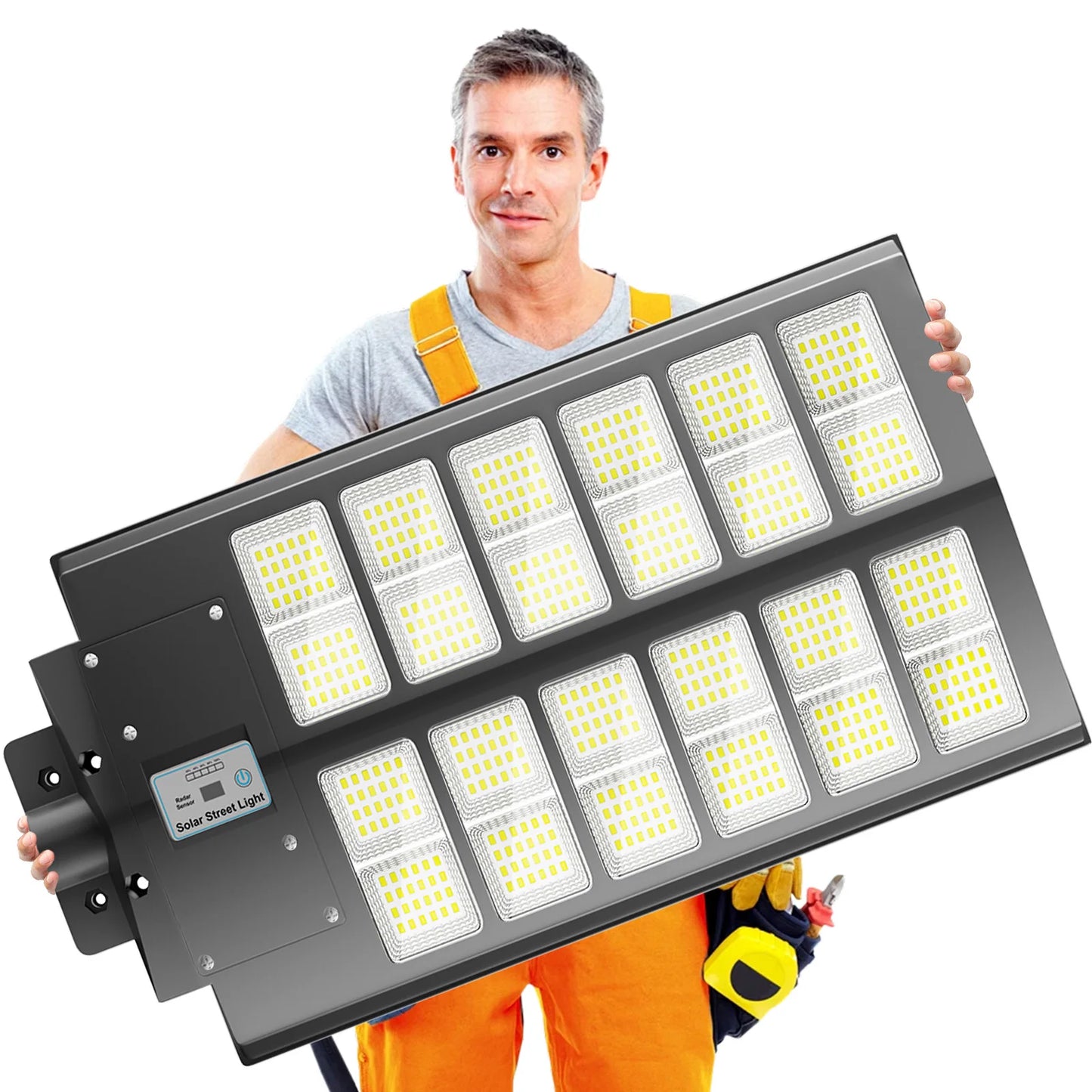 6000 Watt Solar Street Lights With Motion Sensor IP65 Waterproof