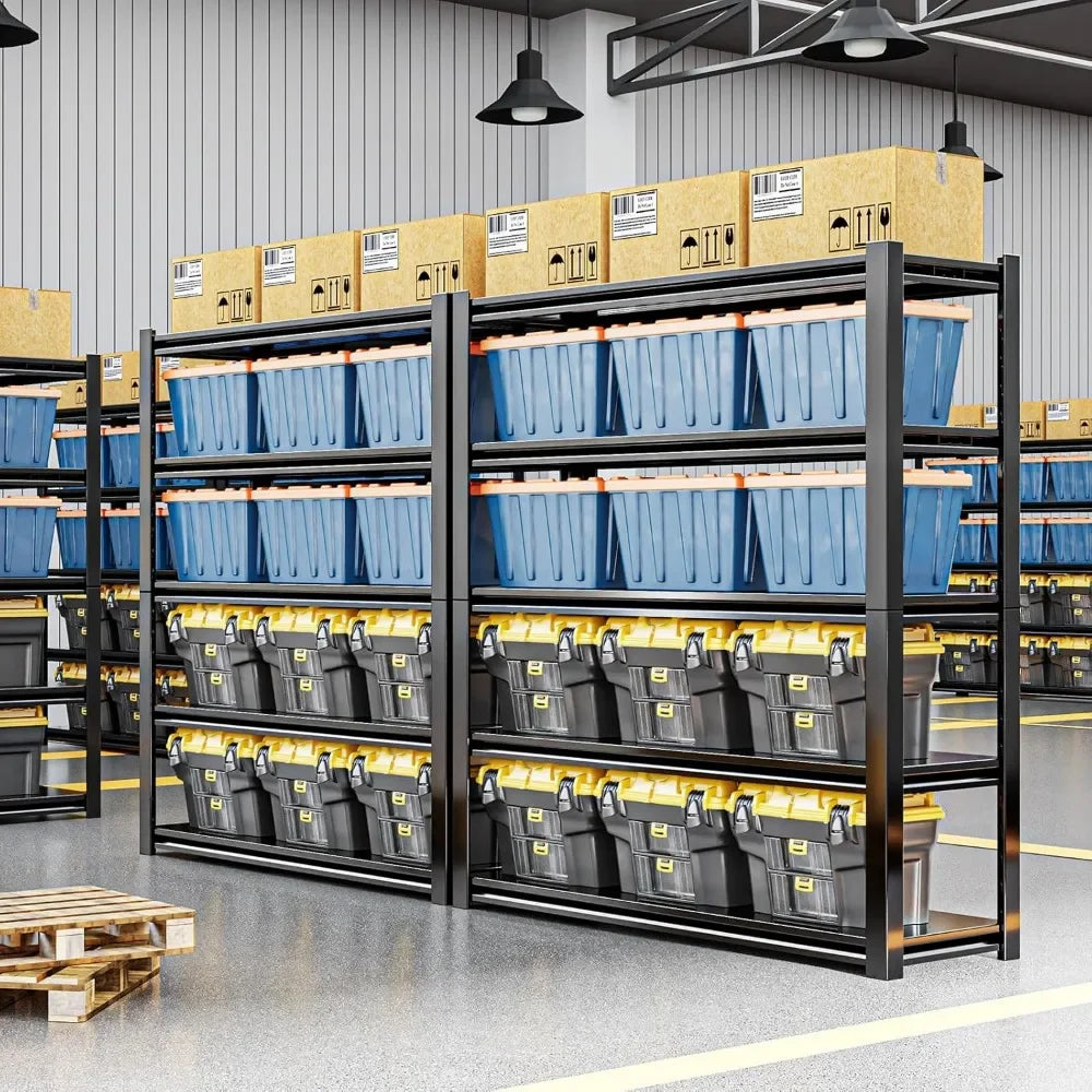 Heavy Duty 5 Tier Adjustable Garage Shelving 2500LBS