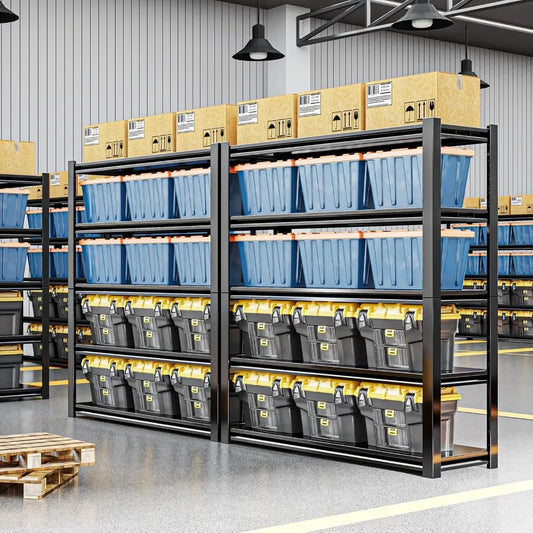 Heavy Duty 5 Tier Adjustable Garage Shelving 2500LBS