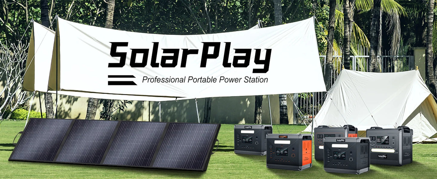SOLARPLAY Q2501 Portable Power Station 2160Wh LiFePO4 Battery