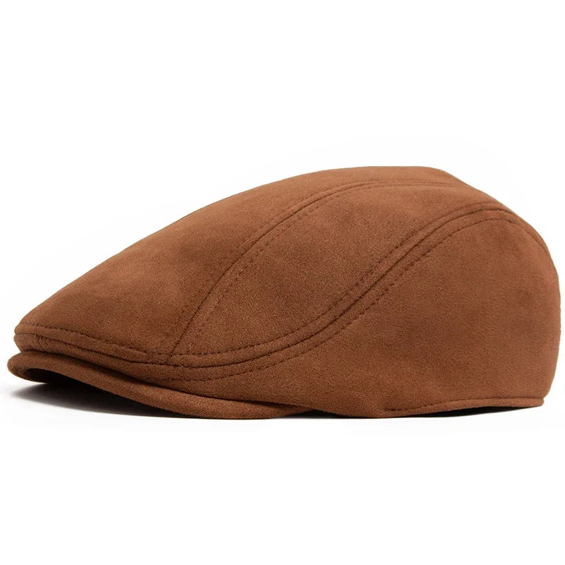 Unisex Polyester Beret Newsboy Hat For Men Women Casual Style