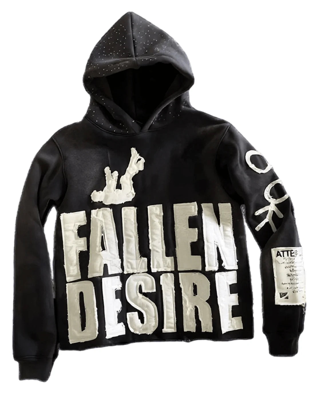 Fallen Desire Harajuku Hip Hop Streetwear Hoodie Sweatshirt
