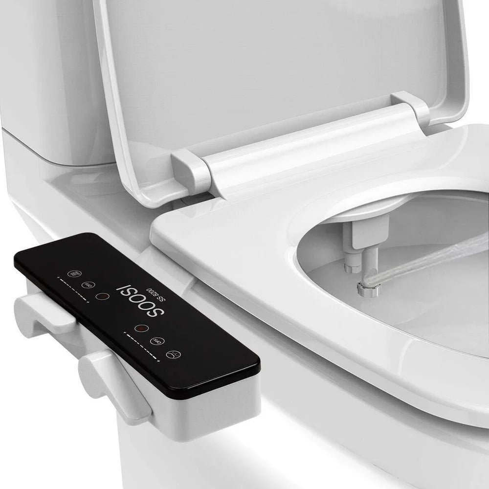 XMSJ Self Cleaning Ultra Slim Bidet Attachment Dual Nozzle