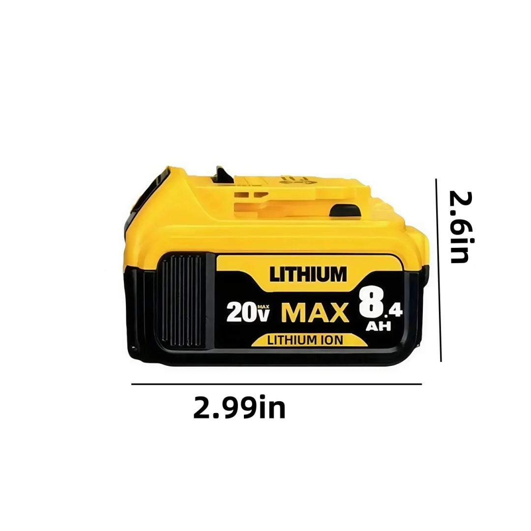 Hign-concerned 8.4Ah Replacement Battery for DeWalt 20V DCB Series
