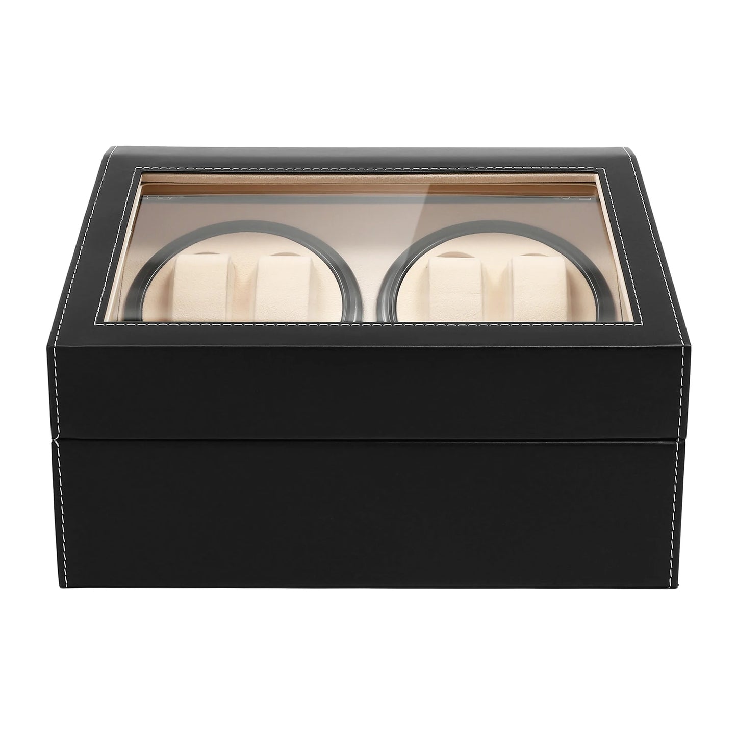 Watch Winder Automatic Rotation Velvet Display Box