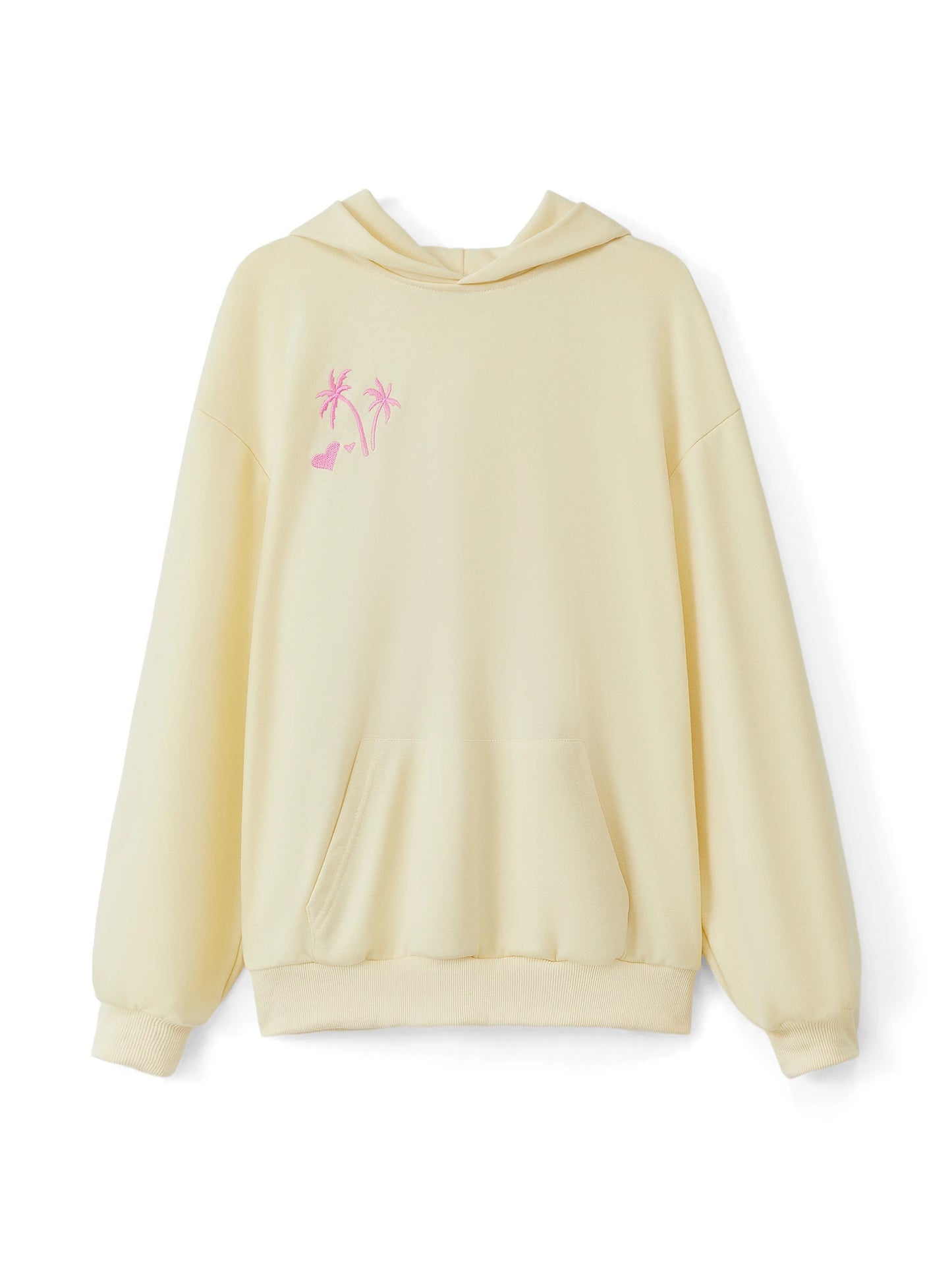 Womens Embroidered Hoodie Casual Loose Fit Sweatshirt With Jeep Design