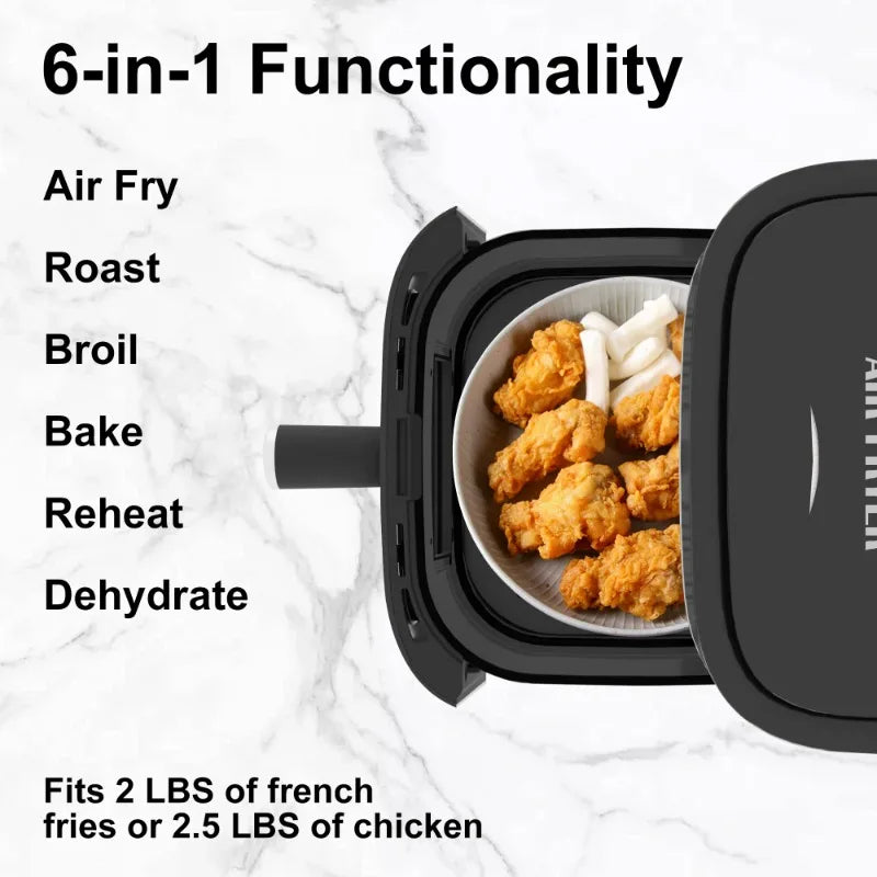 HAOYUNMA Bluebow Air Fryer 8 In 1 Digital LED Display