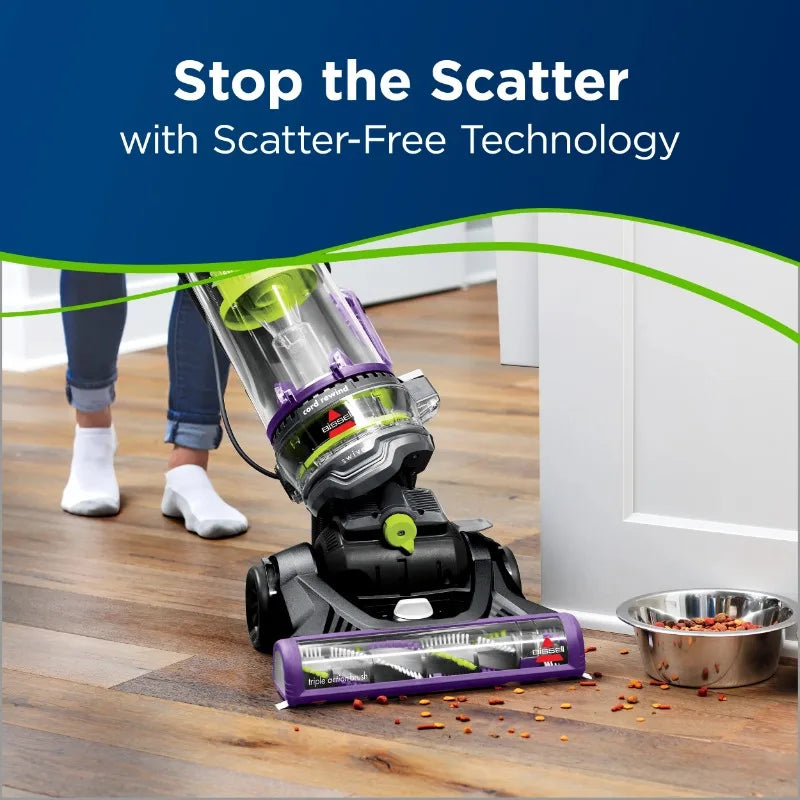 Bissell Power Lifter Pet Rewind Upright Bagless Vacuum