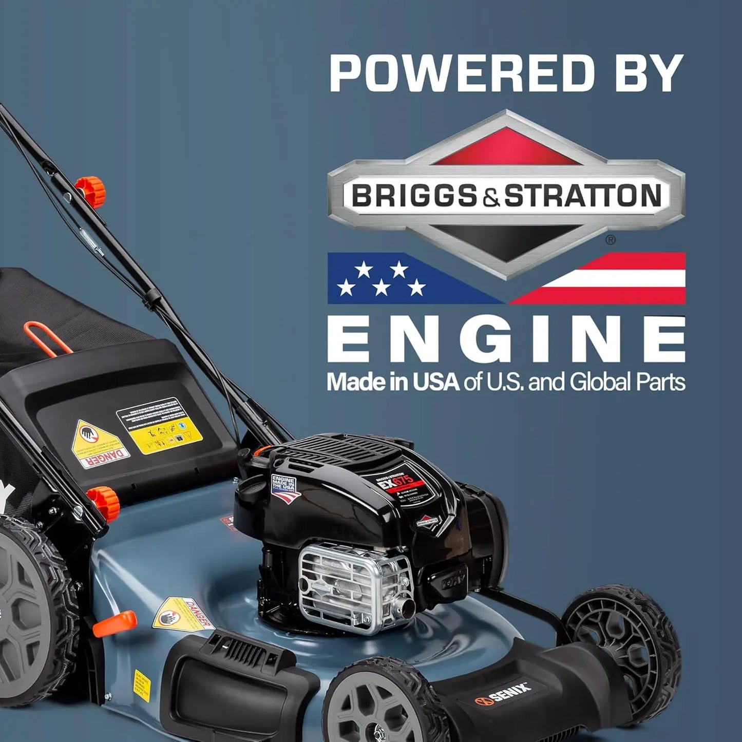XMSJ LSSG H1 Gas Lawn Mower Self Propelled 3 In 1 Unit