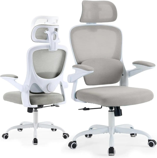 XMSJ Ergonomic Tilt Lock Office Chair With Lumbar Support