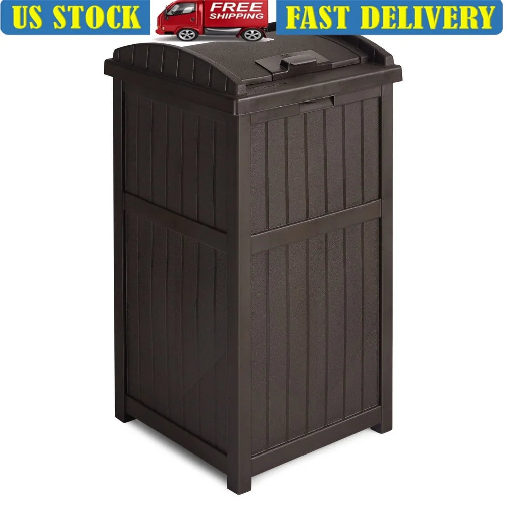 Fujian High Concerned Chemical Resin Trash Can Hideaway Lid