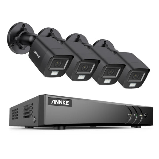 ANNKE H265 5MP Lite 8 Channel DVR CCTV Security System With 8 Outdoor Cameras