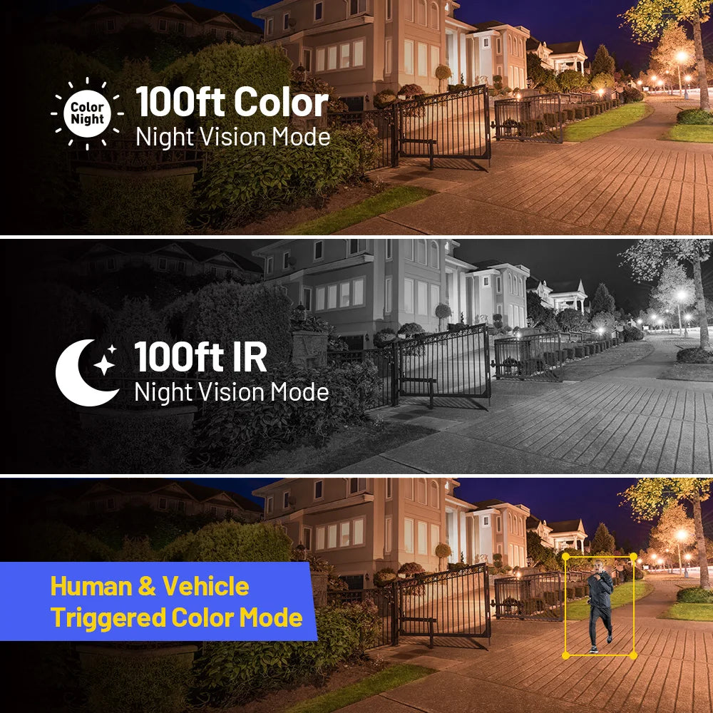 ANNKE 12MP Dual Light Security Kit 2 Or 4 Camera 8CH NVR