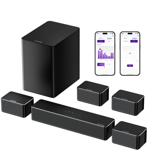 ULTIMEA 7.1 Surround Soundbar With Subwoofer HDMI Optical