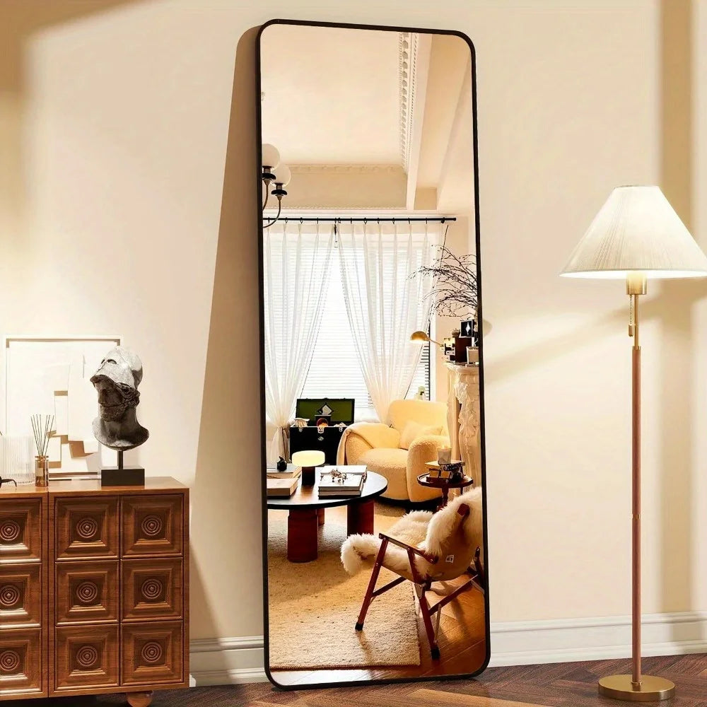 Hign Concerned Standing Mirror Explosionproof Glass Quality