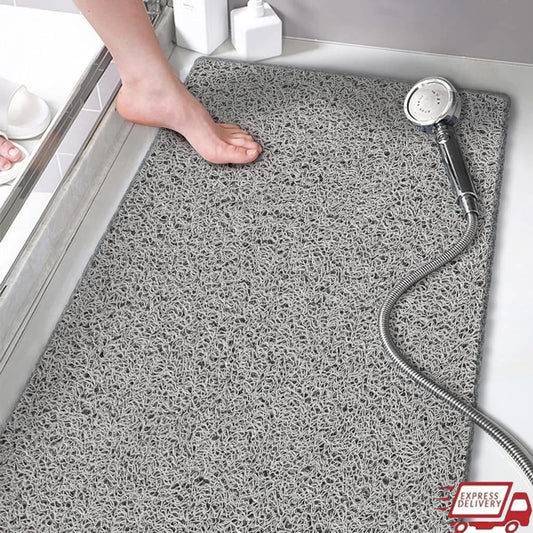 Fujian Non Slip PVC Shower Mat Quick Dry Bath Mat Loofah