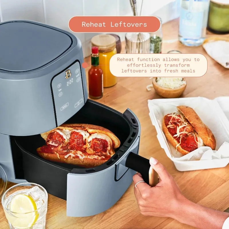 HAOYUNMA TurboCrisp Digital Air Fryer With 4 Presets