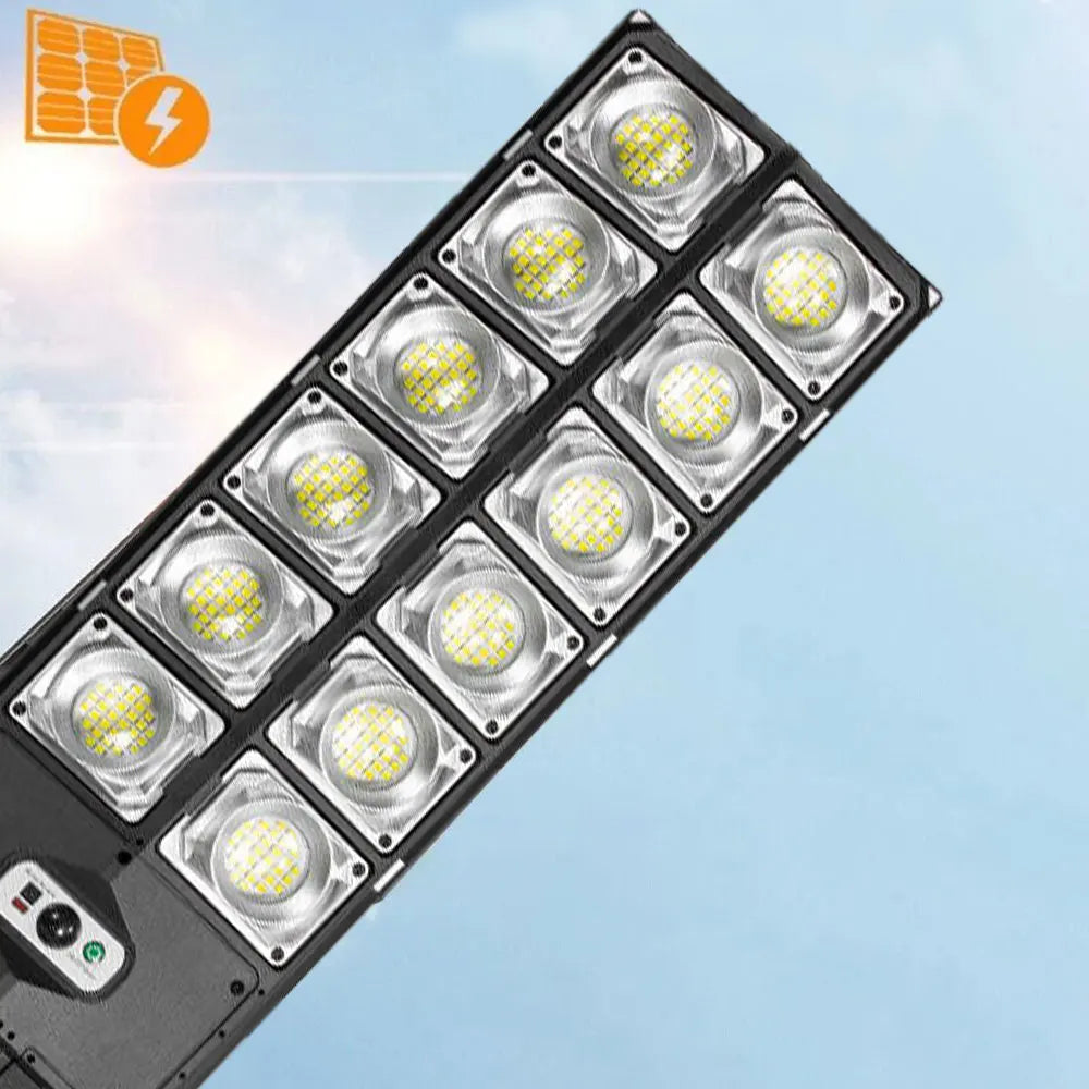 Solar Powered Street Lights With Motion Sensor Remote
