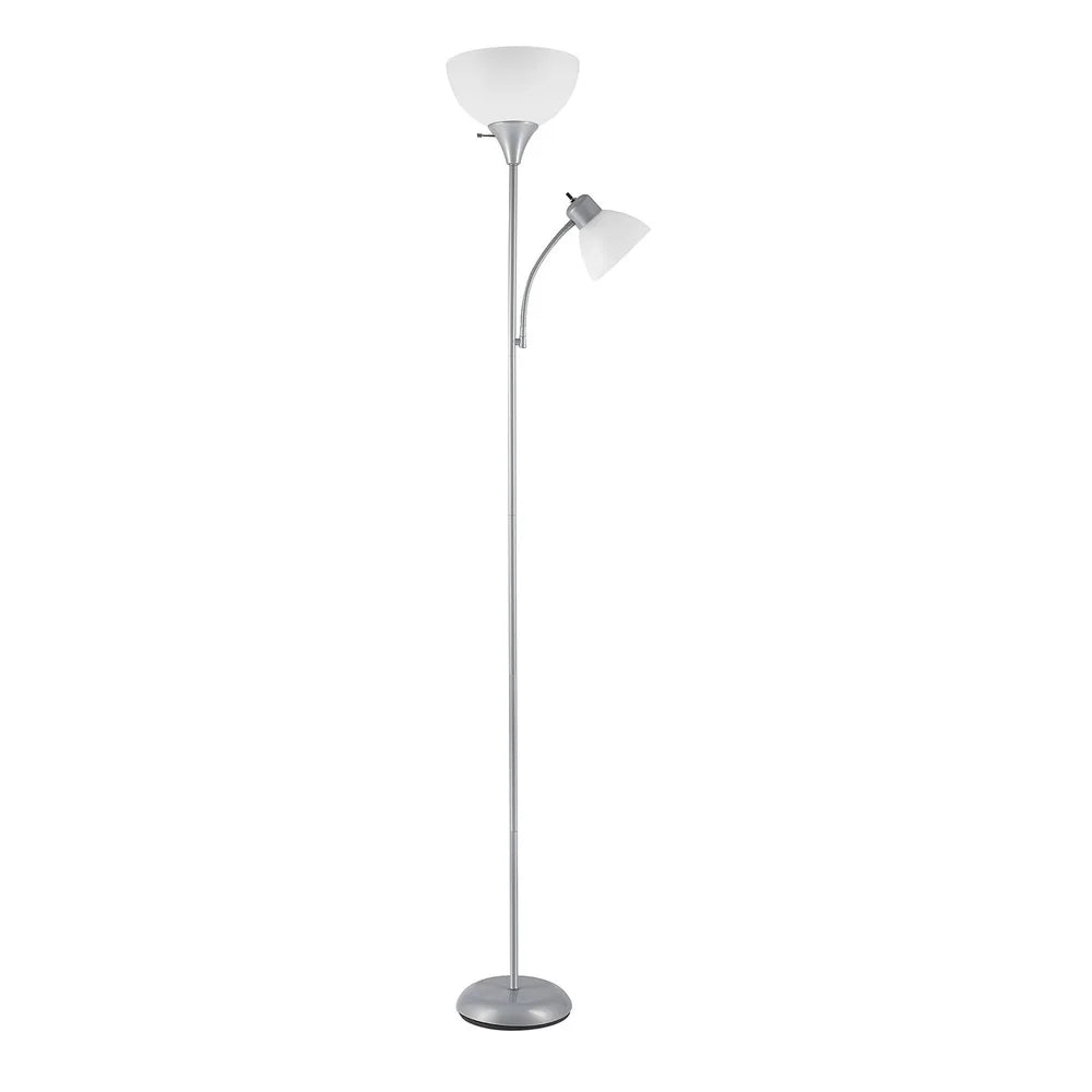 XMSJ Torchiere Floor Lamp With Adjustable Reading Light