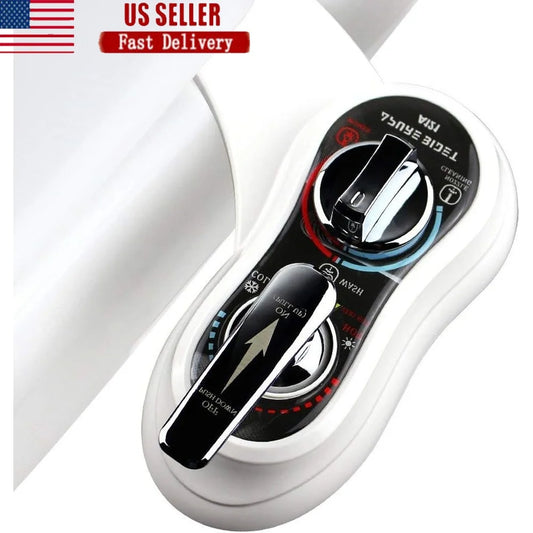 XMSJ Hot Cold Bidet Attachment Self Cleaning Dual Nozzle