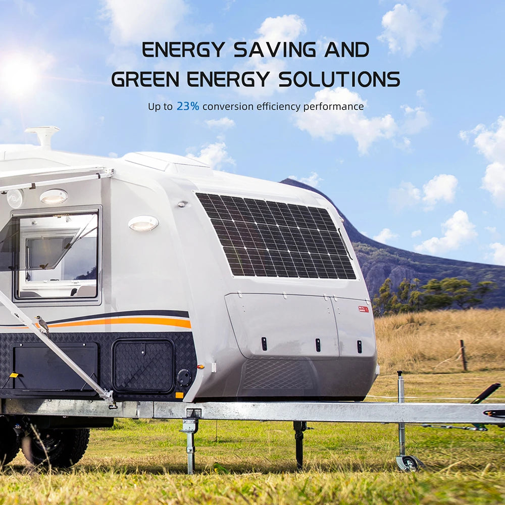 Xinpuguang Solar Panel Kit 12V 100W 200W Flexible 24V