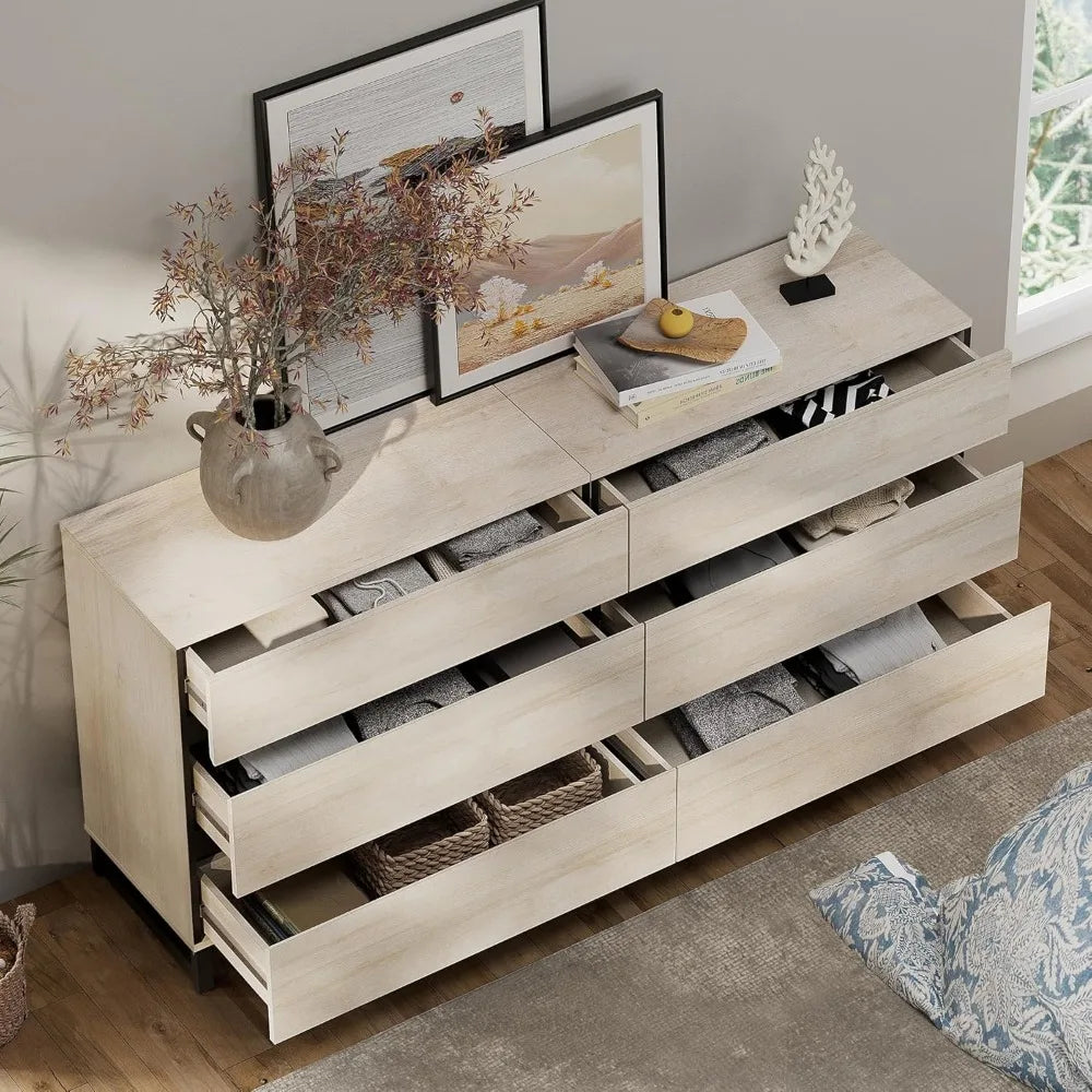 RBXC Dresser And Nightstand Set Of 3 Bedroom Furniture