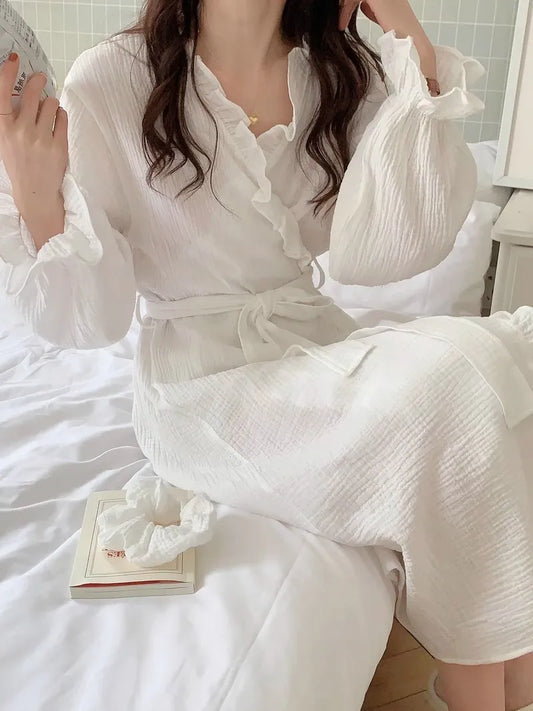 Womens Lightweight Summer Robe For Home Wear Comfort