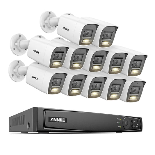 ANNKE 16CH NVR 12MP HD IP Security Camera System PoE