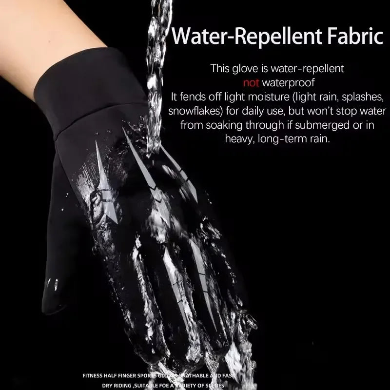 Unisex Touch Screen Windproof Warm Gloves Waterproof Non Slip
