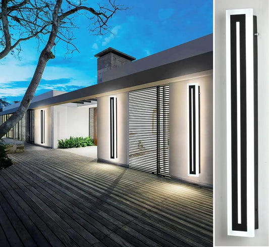 Outdoor Long Strip Modern LED Wall Light Sconce IP67