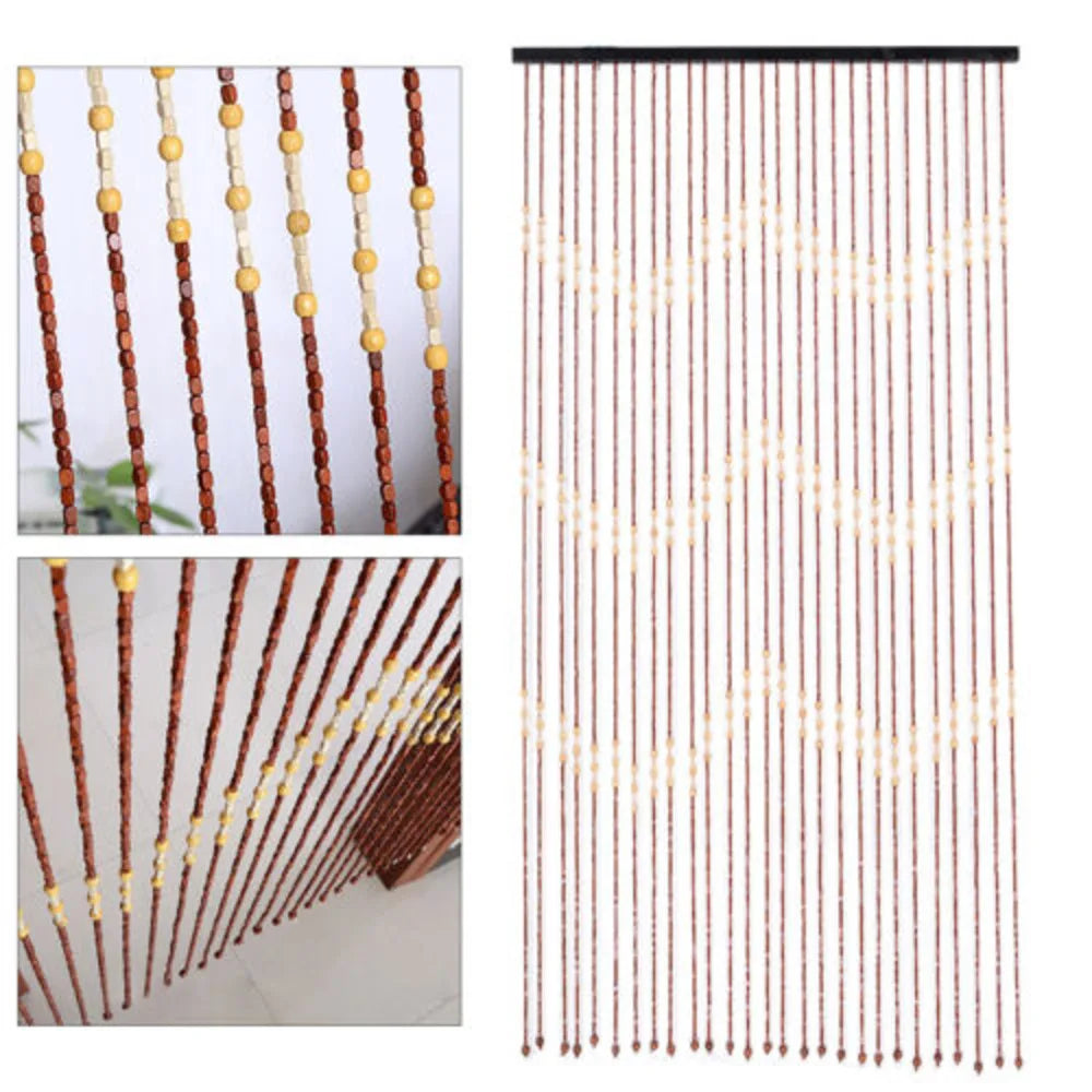 Hign-concerned Bamboo Bead Curtain Doorway Crossbar