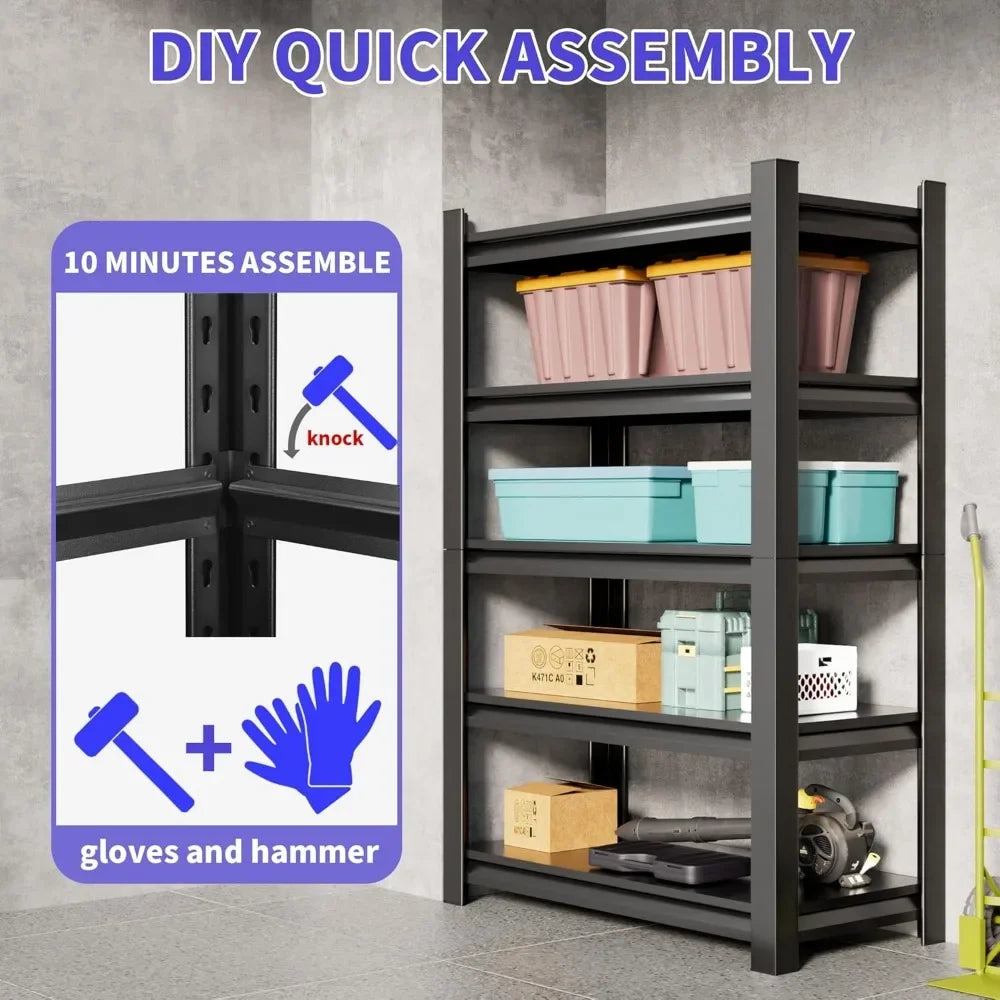 Garage Shelving Unit Heavy Duty Adjustable Metal Rack