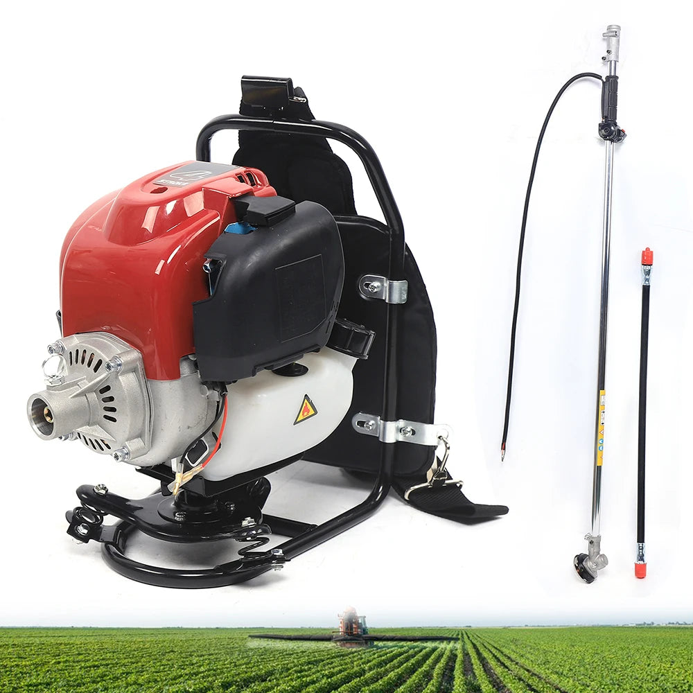 Hignconcerned Four Stroke Cultivator Tiller Backpack Mower