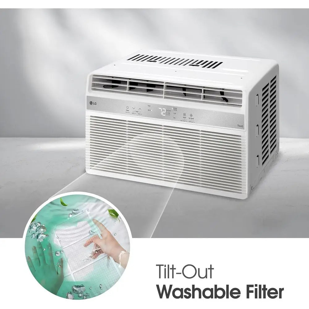 Window Air Conditioner 115V Remote Control 3 Speed Auto Restart