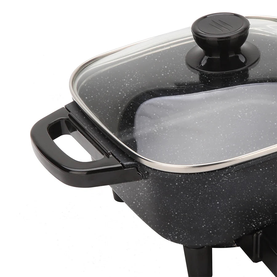 Hign-concerned Electric Frying Pan With Temperature Control Nonstick Pot