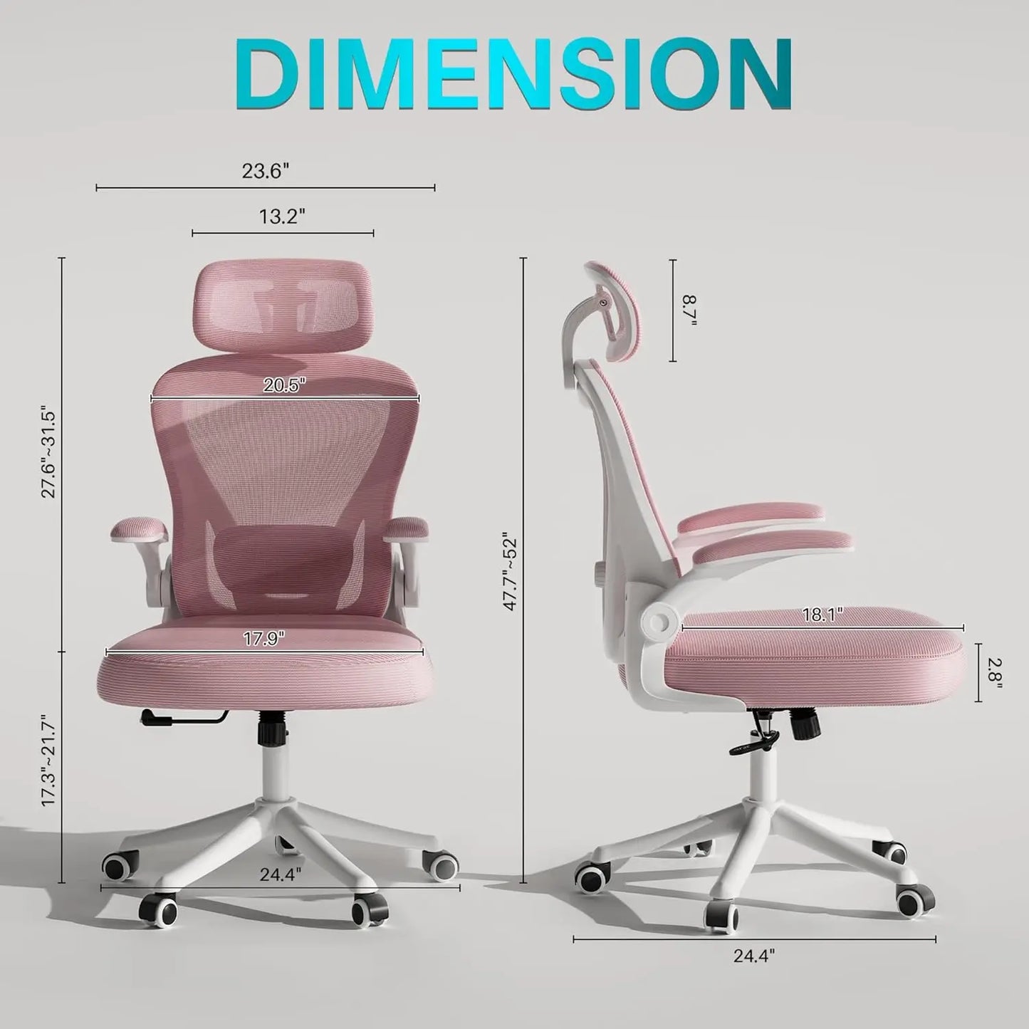 XMSJ Ergonomic Office Chair M903 High Back Mesh Desk Chair