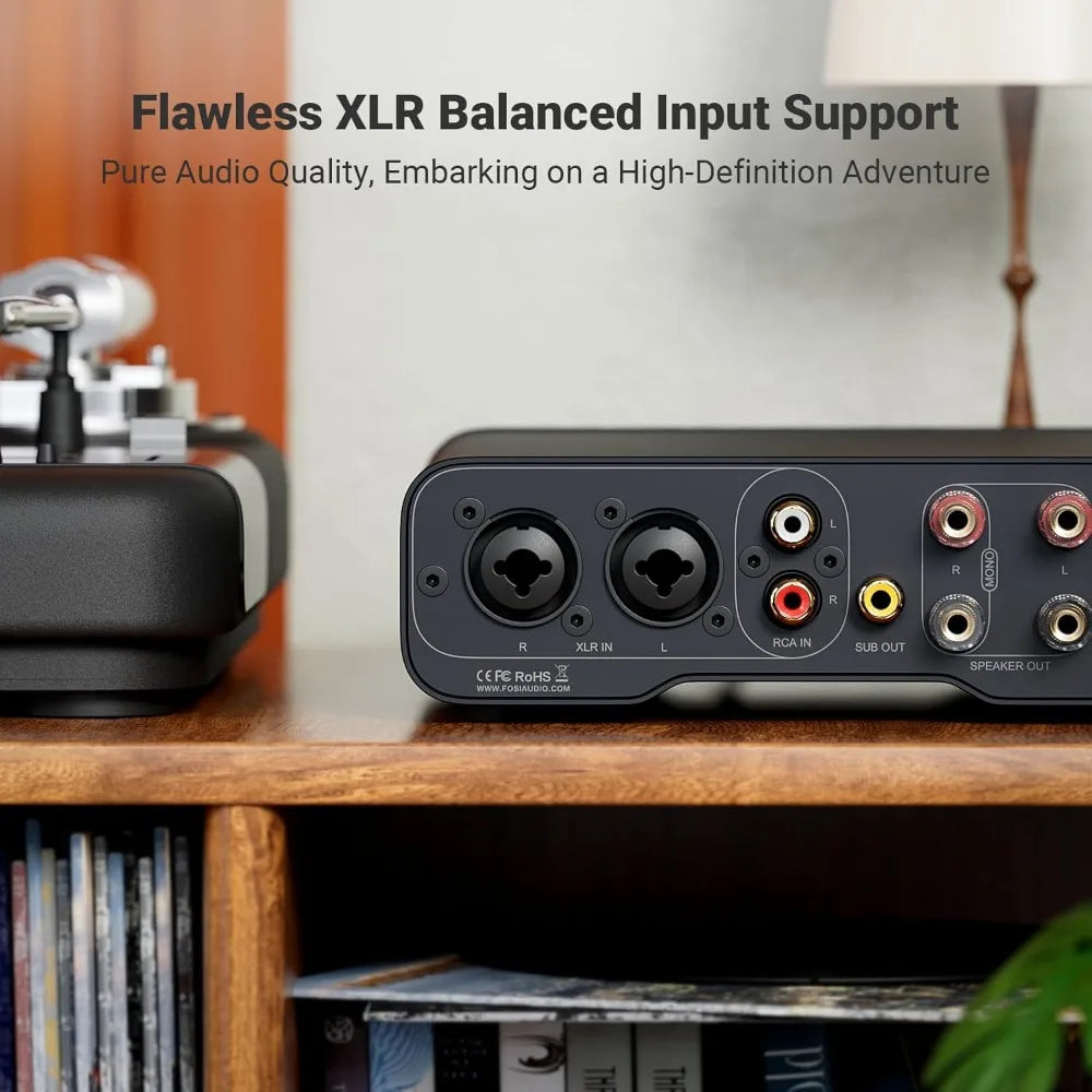 Fosi Audio ZA3 Balanced Stereo Amplifier For Subwoofer Home Theater