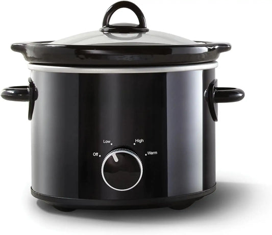 Iosn Slow Cooker 1 Quart Capacity Mechanical Timer Compact