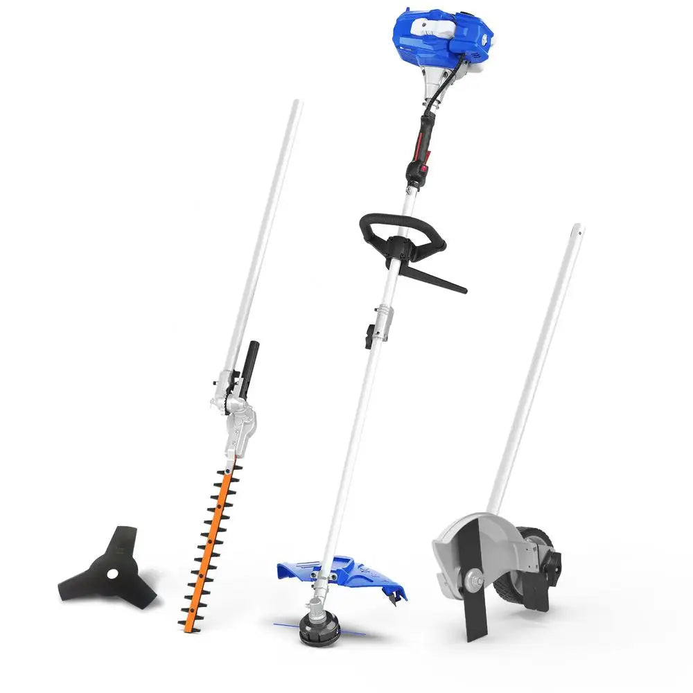 XMSJ Gas Powered Lawn Tools Set Trimmer Edger Hedge Kit