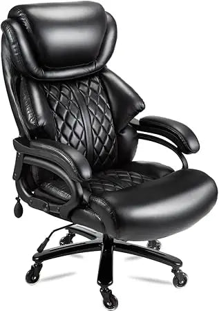 Heavy Duty 500lbs Big And Tall Office Chair 360 Deg Swivel