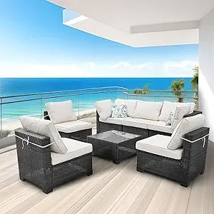 Outdoor Patio Furniture Set 3 Piece With Table And Chairs