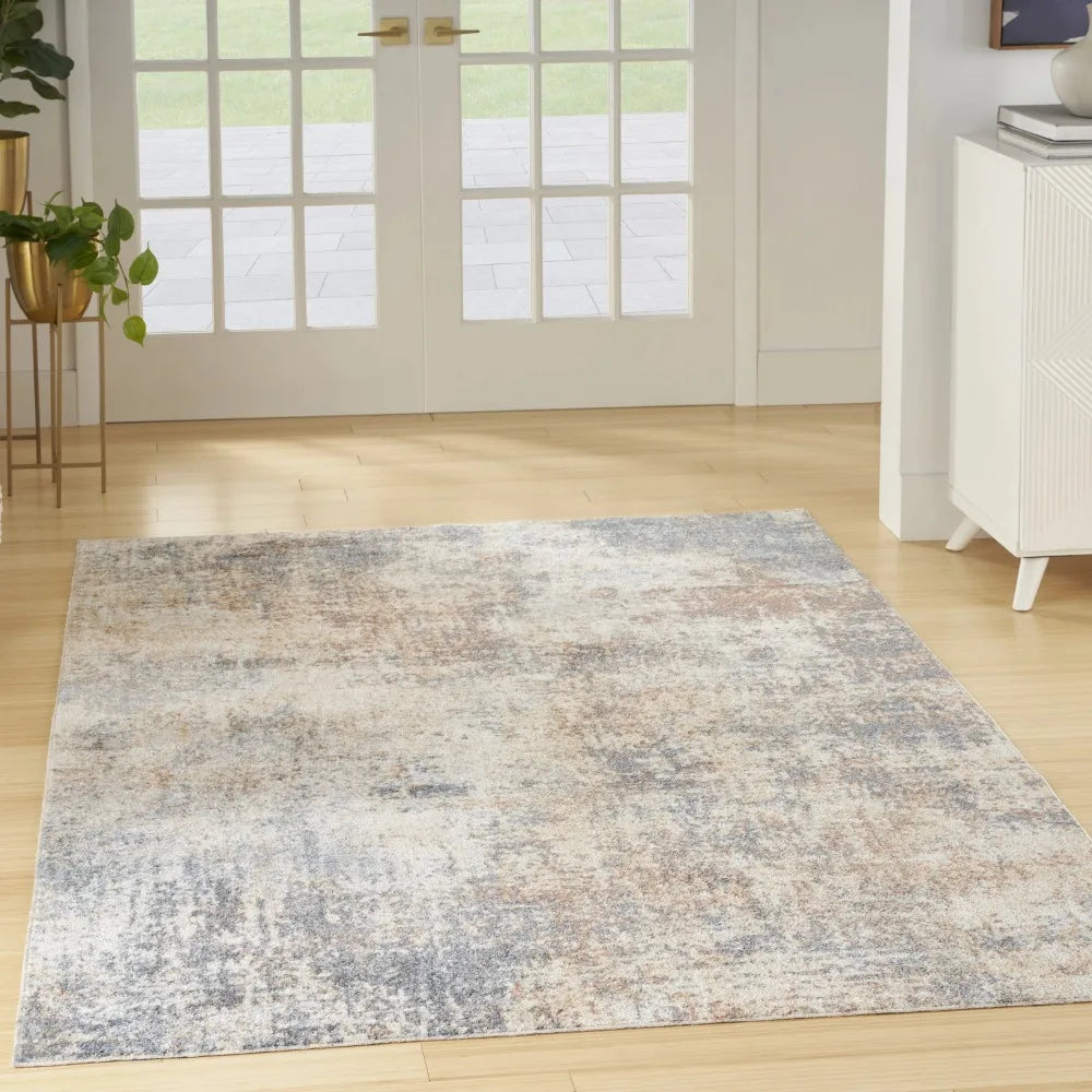 Hign Concerned Machine Washable Geometric Area Rug