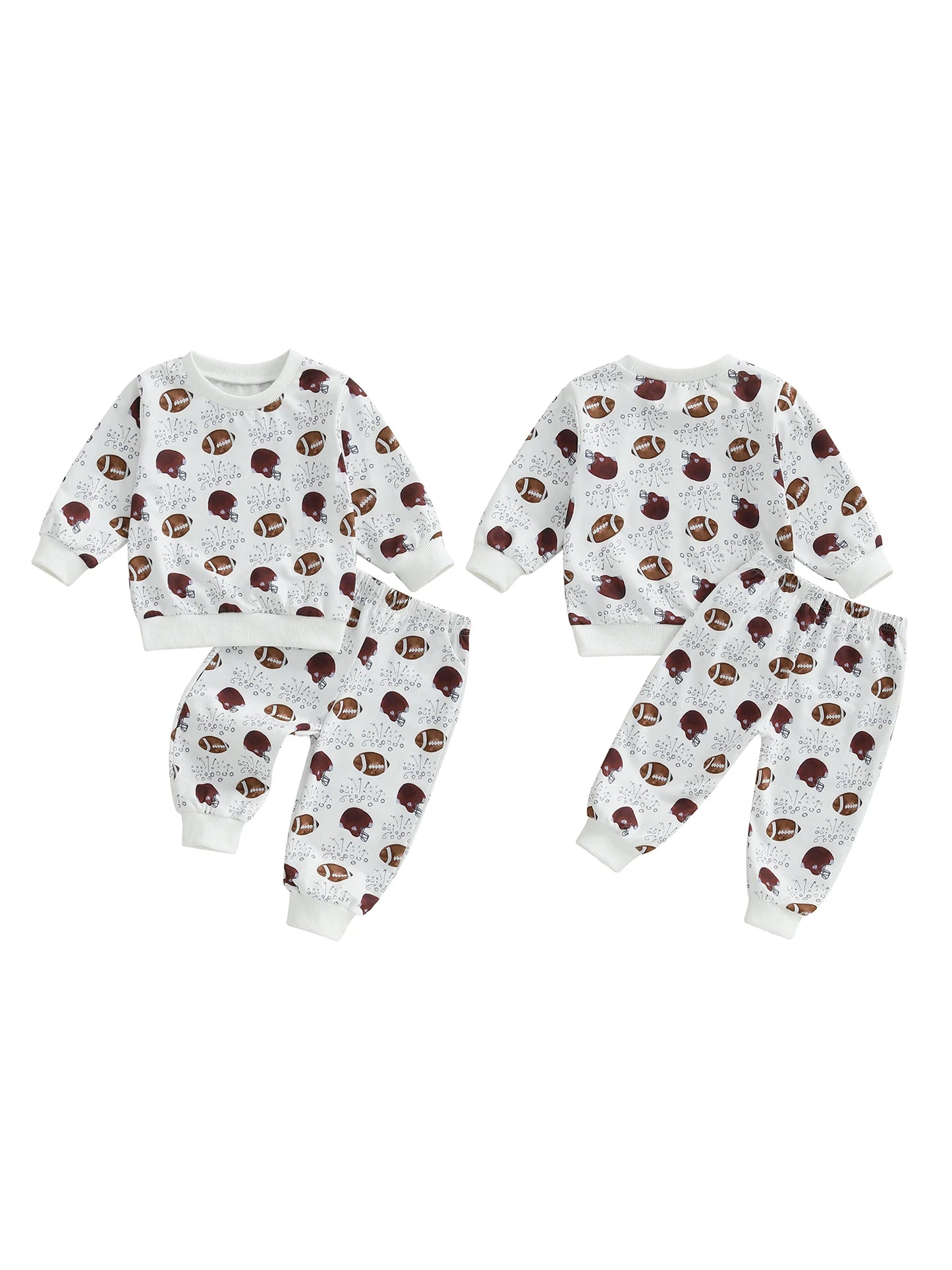 Baby Boy Camouflage Hooded Sweatshirt And Pants 2 Piece Set