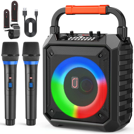 FanFun Wireless Outdoor Speaker With Microphone And DJ Light